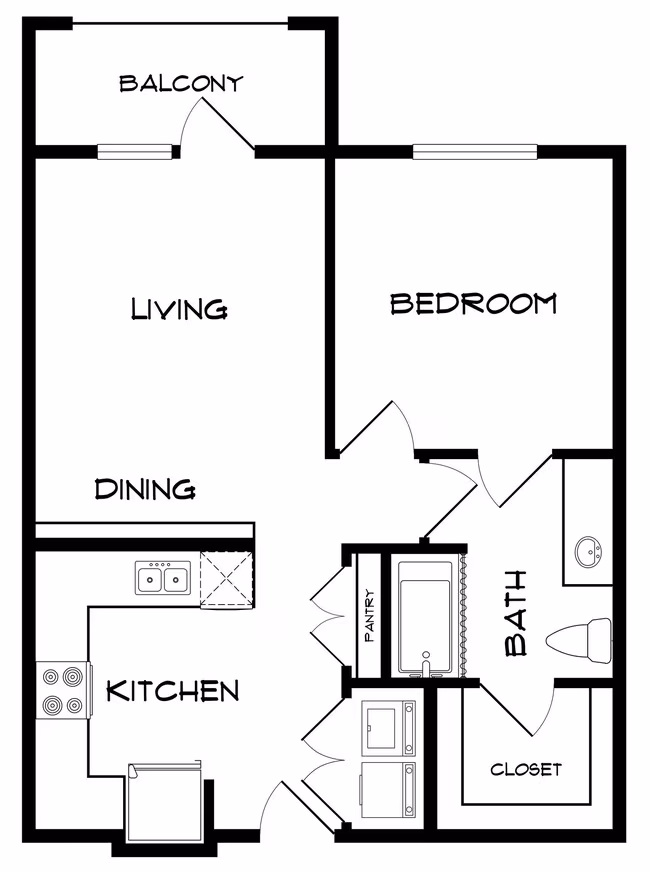 Unit 2205 2207 floor plan